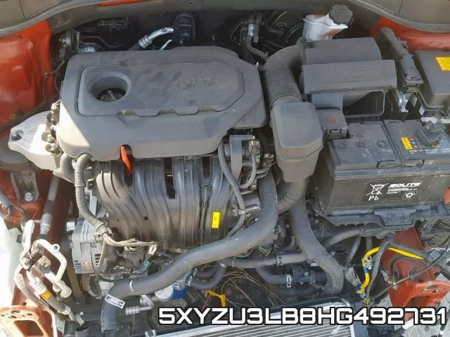 5XYZU3LB8HG492731 фото 7