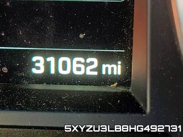 5XYZU3LB8HG492731 фото 8
