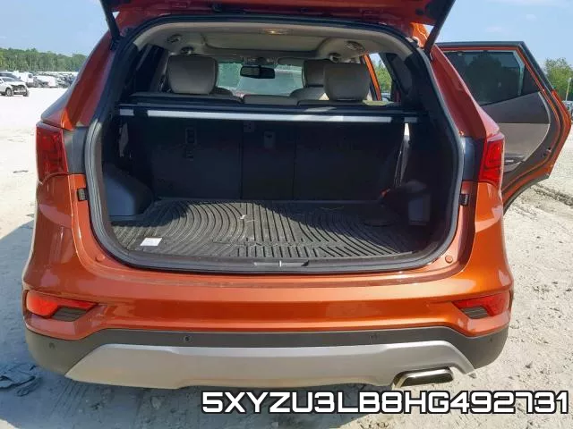 5XYZU3LB8HG492731 фото 9