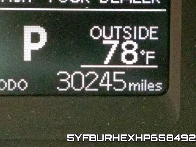 5YFBURHEXHP658492 фото 9