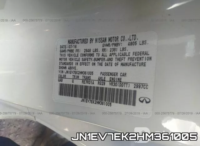JN1EV7EK2HM361005 фото 10