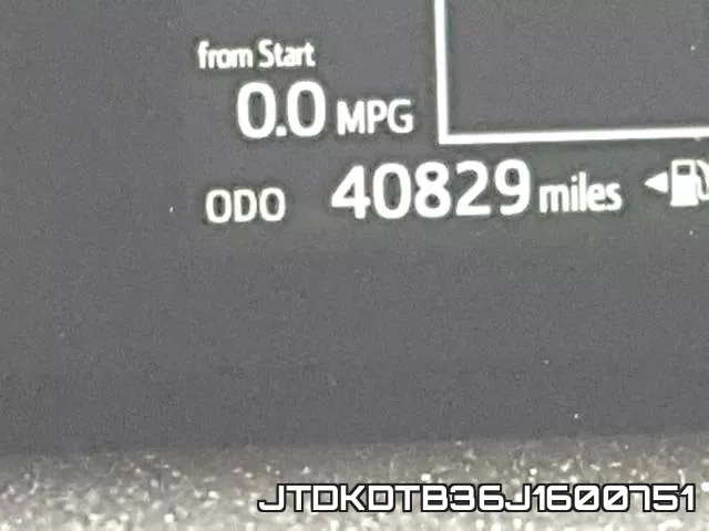 JTDKDTB36J1600751 фото 9