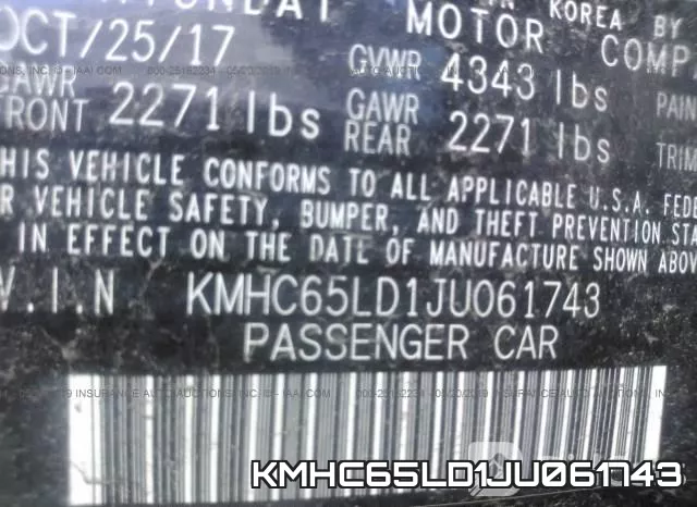 KMHC65LD1JU061743 фото 10