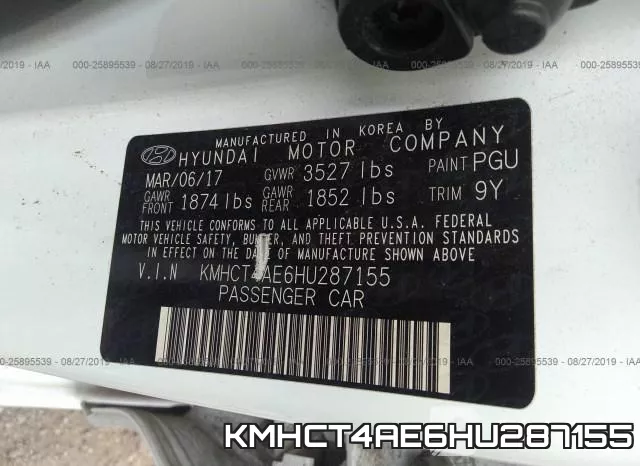 KMHCT4AE6HU287155 фото 10