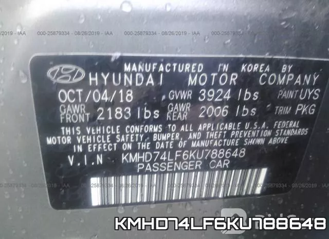 KMHD74LF6KU788648 фото 10