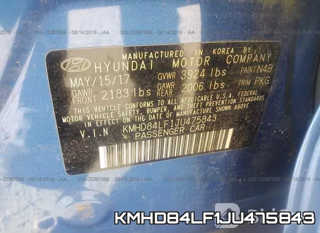 KMHD84LF1JU475843 фото 9