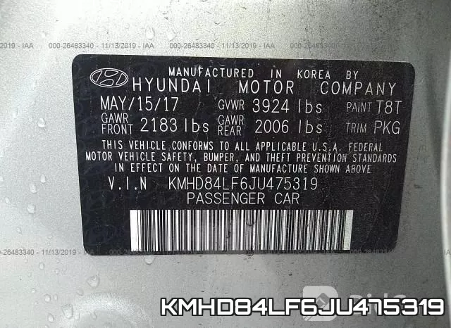 KMHD84LF6JU475319 фото 8