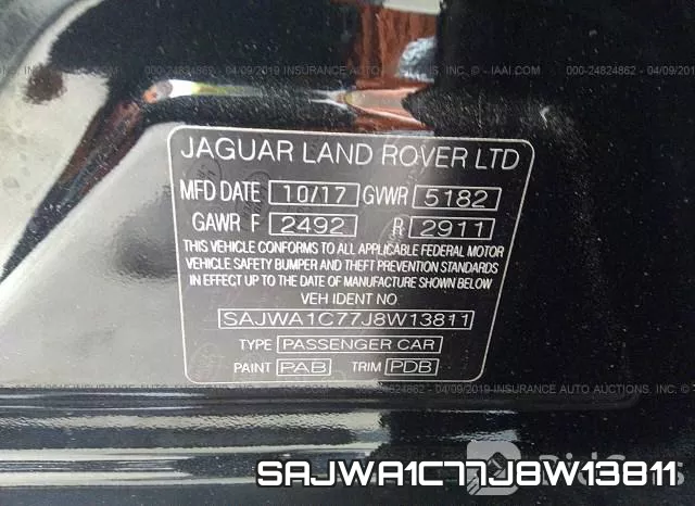 SAJWA1C77J8W13811 фото 10