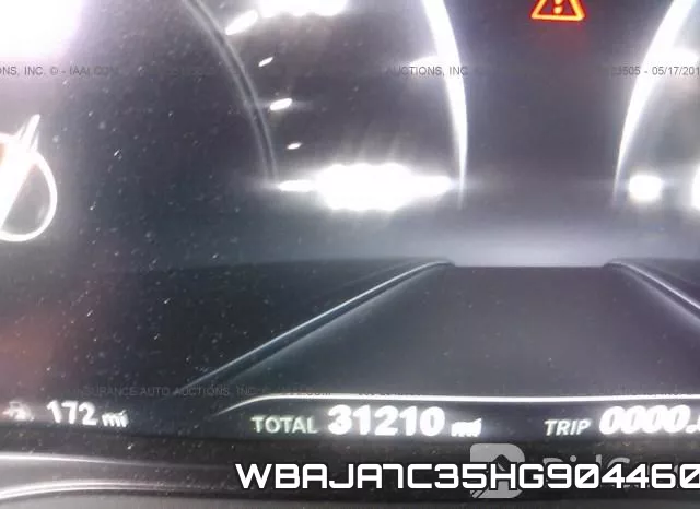 WBAJA7C35HG904460 фото 7