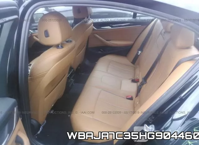 WBAJA7C35HG904460 фото 8