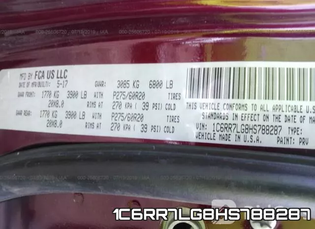 1C6RR7LG8HS788287 фото 10