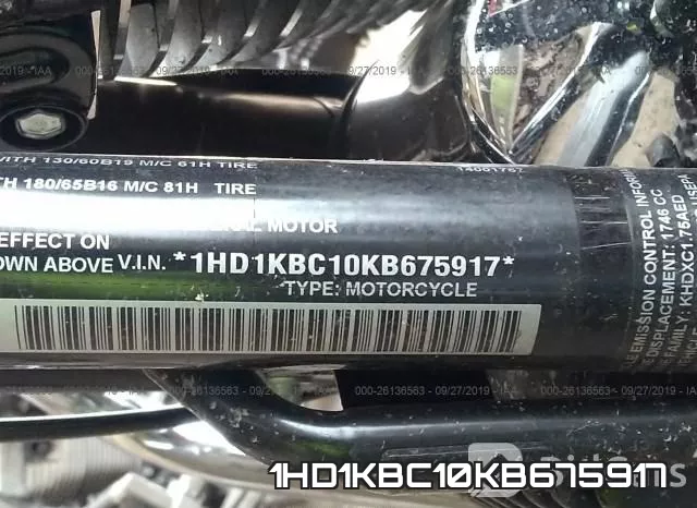 1HD1KBC10KB675917 фото 2