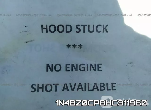 1N4BZ0CP8HC311960 фото 2