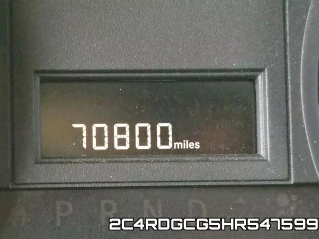 2C4RDGCG5HR547599 фото 8