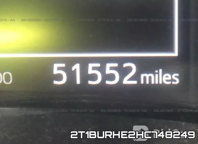 2T1BURHE2HC748249 фото 8