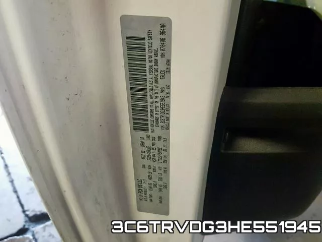 3C6TRVDG3HE551945 фото 2