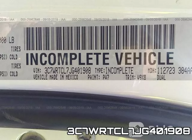 3C7WRTCL7JG401908 фото 10