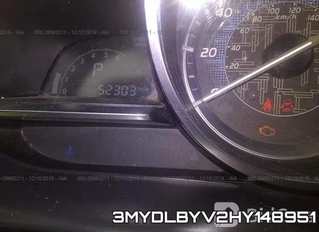 3MYDLBYV2HY148951 фото 8