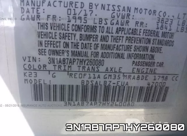 3N1AB7AP7HY260080 фото 10