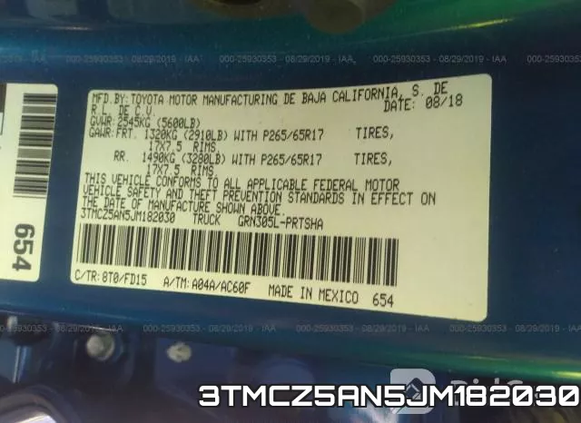 3TMCZ5AN5JM182030 фото 10