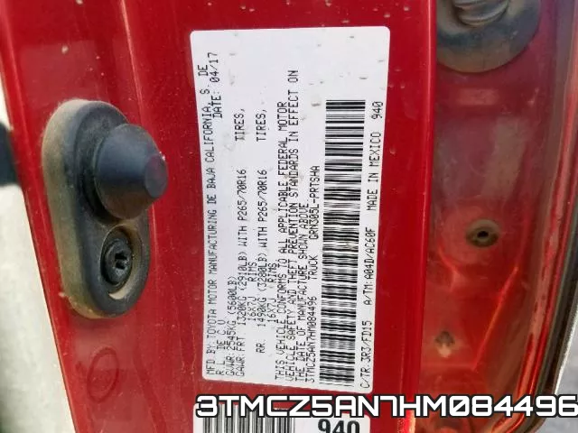 3TMCZ5AN7HM084496 фото 2