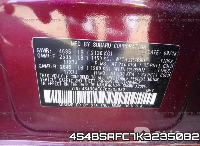 4S4BSAFC7K3235082 фото 10