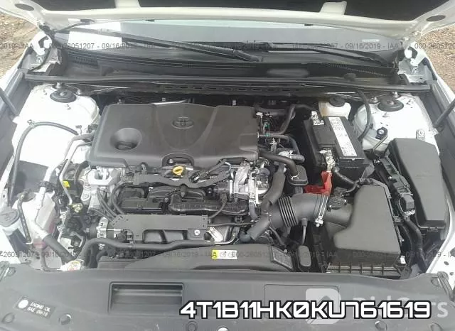 4T1B11HK0KU761619 фото 2