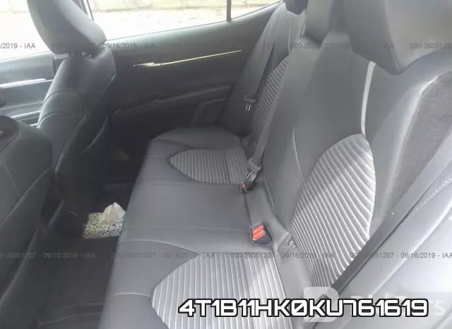 4T1B11HK0KU761619 фото 8