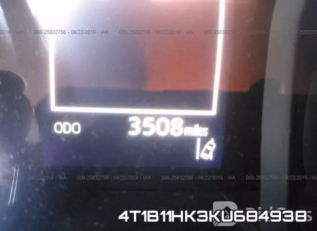 4T1B11HK3KU684938 фото 8