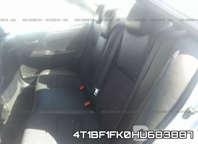 4T1BF1FK0HU683887 фото 9