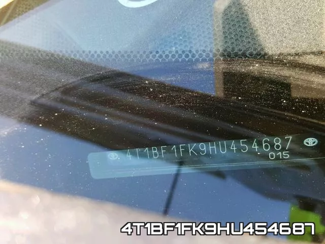 4T1BF1FK9HU454687 фото 2