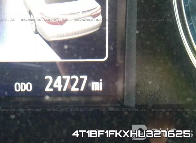 4T1BF1FKXHU327625 фото 8