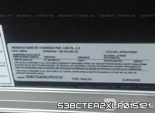 53BCTEA2XLP015121 фото 10
