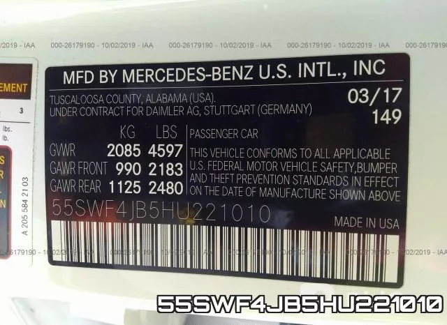 55SWF4JB5HU221010 фото 10