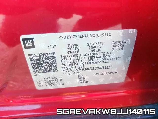 5GAEVAKW8JJ140115 фото 2