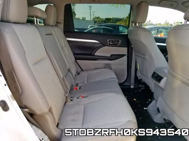 5TDBZRFH0KS943540 фото 4