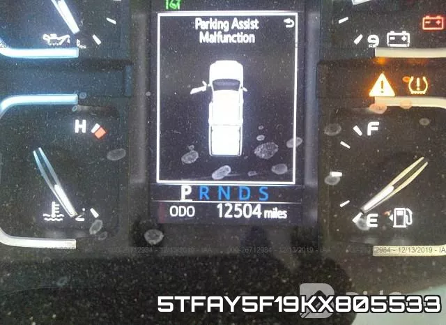 5TFAY5F19KX805533 фото 8