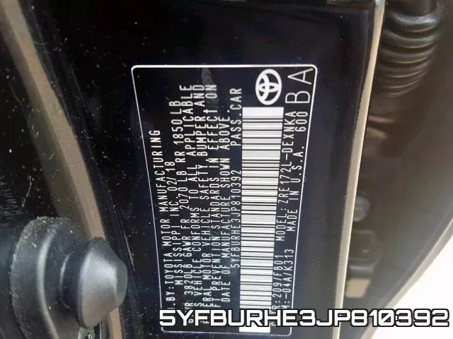 5YFBURHE3JP810392 фото 2