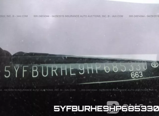 5YFBURHE9HP685330 фото 10