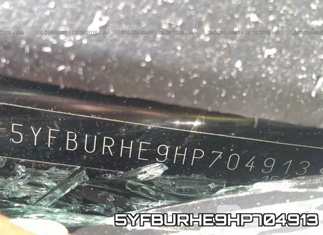 5YFBURHE9HP704913 фото 10