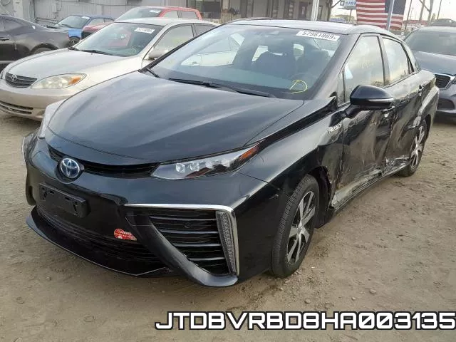 JTDBVRBD8HA003135 фото 3
