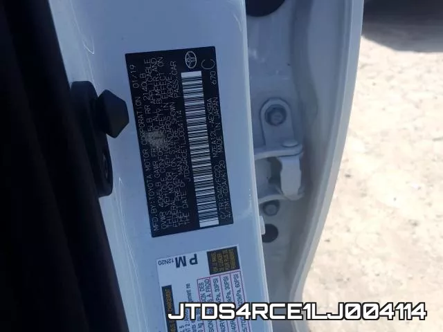 JTDS4RCE1LJ004114 фото 2