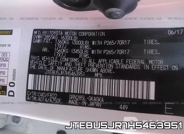 JTEBU5JR7H5463951 фото 10