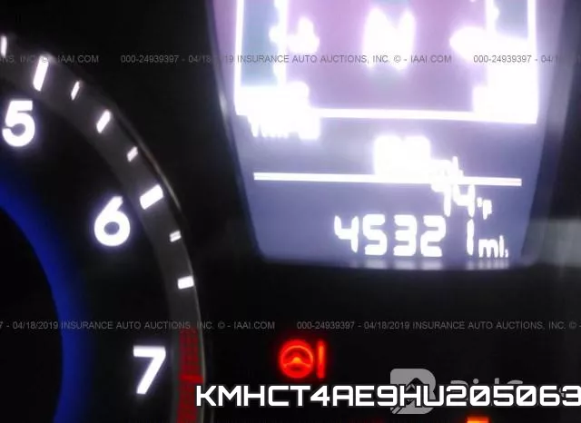 KMHCT4AE9HU205063 фото 8
