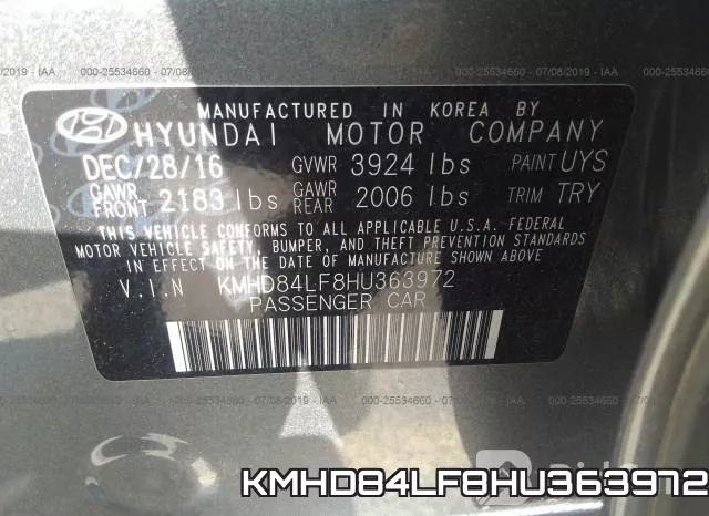 KMHD84LF8HU363972 фото 10