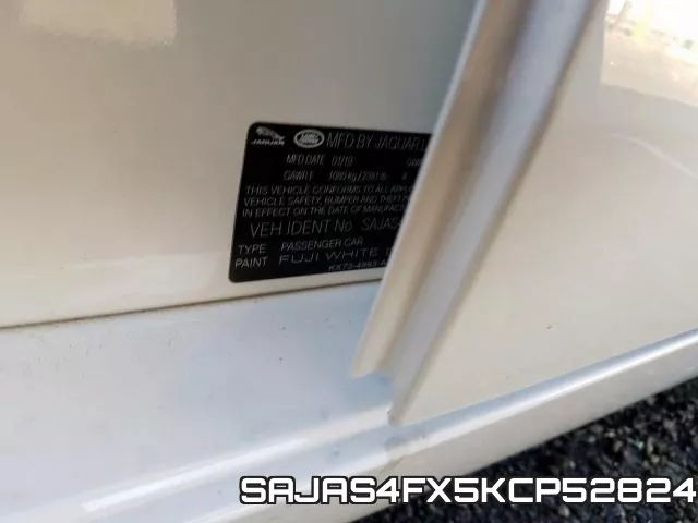 SAJAS4FX5KCP52824 фото 2