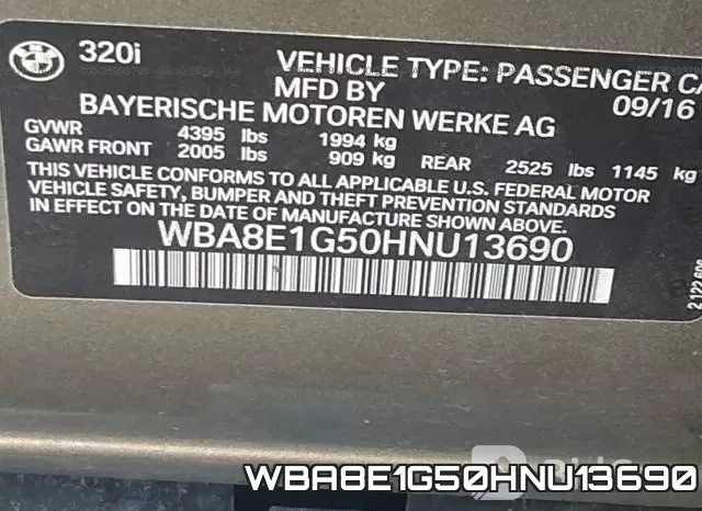 WBA8E1G50HNU13690 фото 10