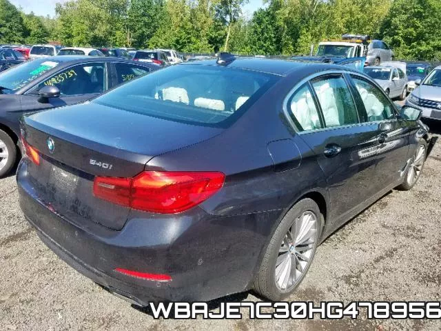 WBAJE7C30HG478956 фото 5