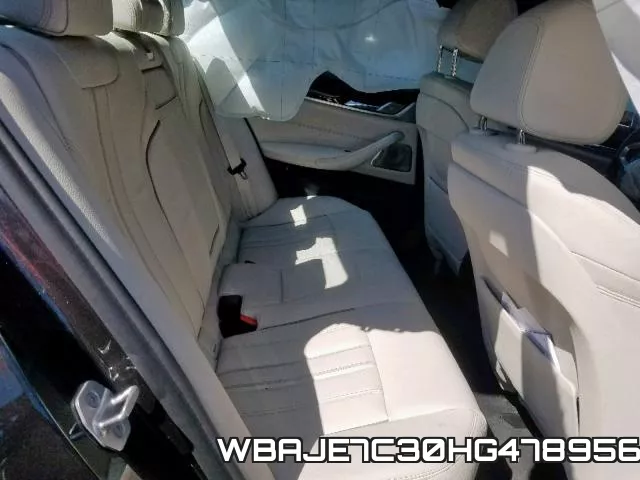 WBAJE7C30HG478956 фото 7