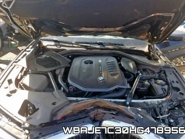 WBAJE7C30HG478956 фото 8